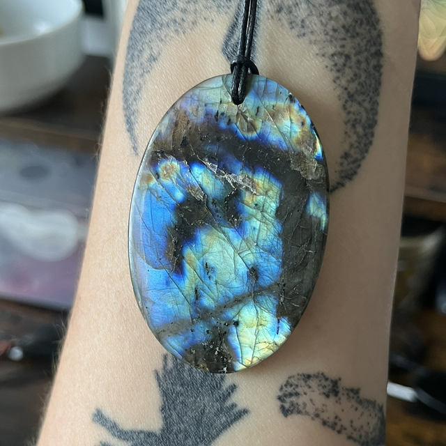 Pendentif en Labradorite