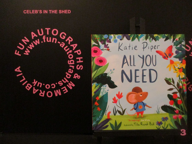 Katie Piper 'All You Need' Authentic Autographed Paperback Book (3)