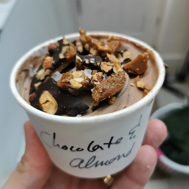 Chocolate Almond Sea Salt Toffee