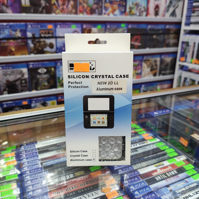 Carcasa Nintendo New 2DS XL / Aluminio Plomo