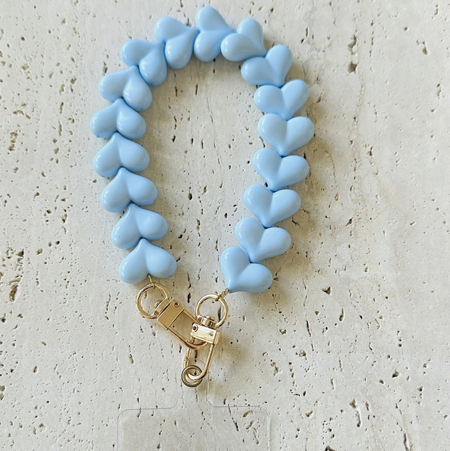 Hartjes Telefoonkoort blauw 