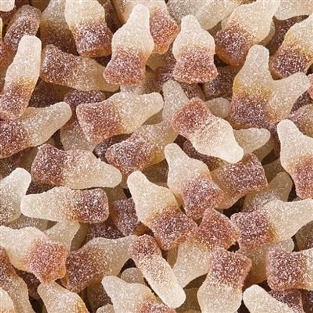 Haribo Colaflesjes zuur 150gr