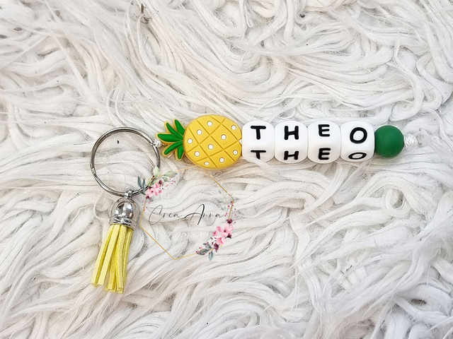 Porte-clé ananas