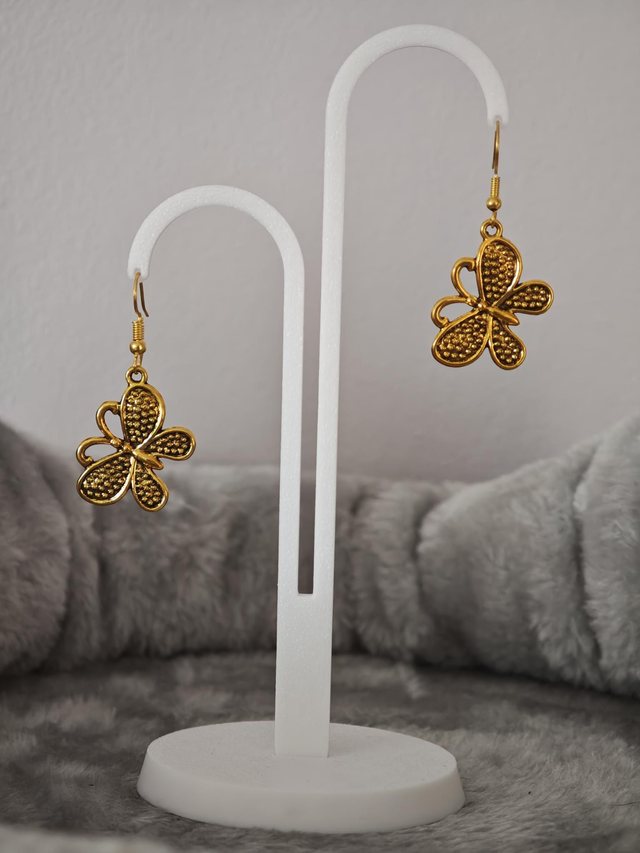 Boucles d'oreilles papillons 