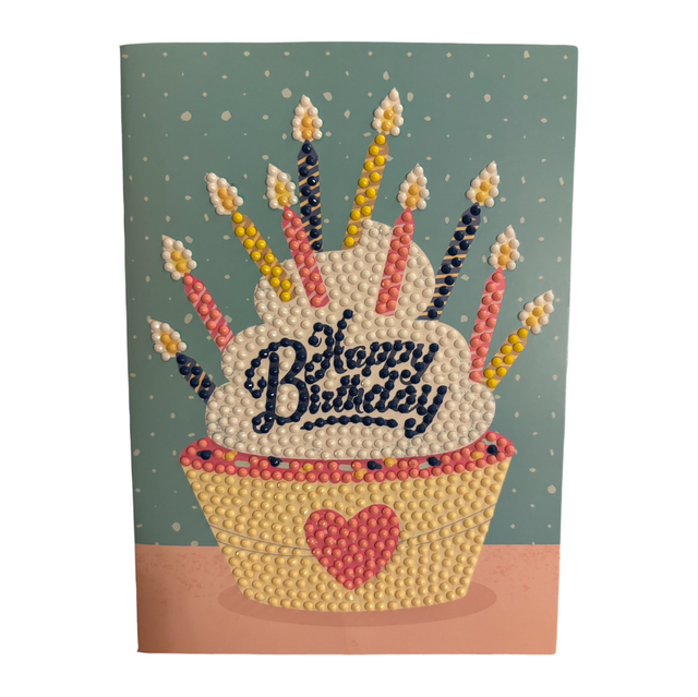 Happy Birthday Cupcake Card