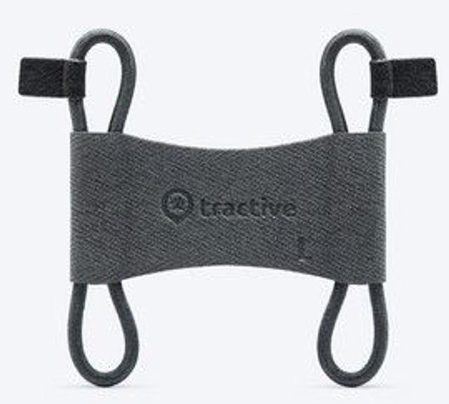 Tractive GPS DOG 6 - Fabric Clips L (2 pièces) - black