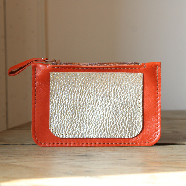 Porte monnaie zippé 