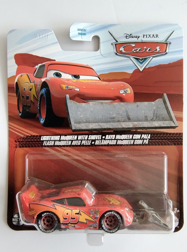Disney Pixar Cars 1 - Lightning McQueen w/ shovel