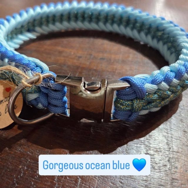 Paracord herringbone weave with quick release clasp