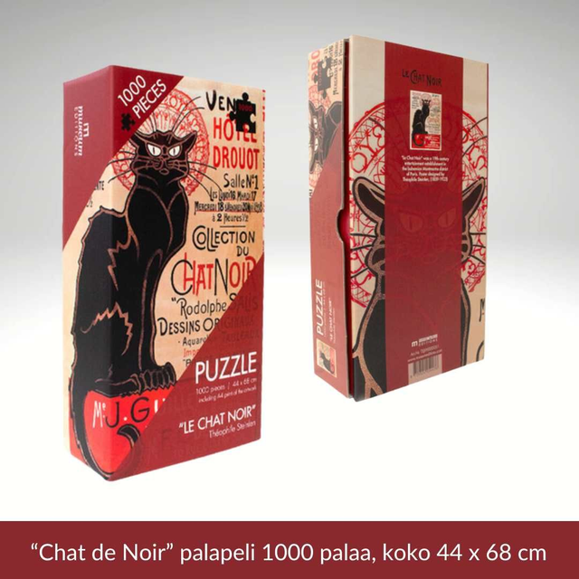Le Chat Noir - taidepalapeli 1000 palaa