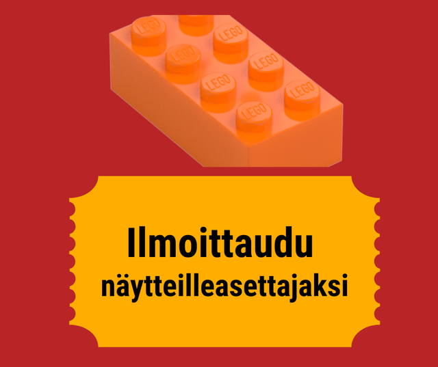 Näyttelypöytävaraus 2.5.2026 LEGO- ja lastentapahtuma.