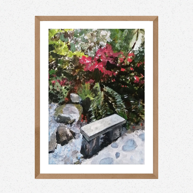 Japanese Garden Print