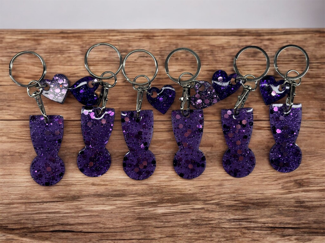 Jeton pour caddie en résine époxy