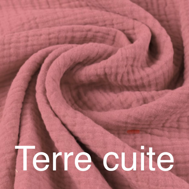 Double gaze terre cuite