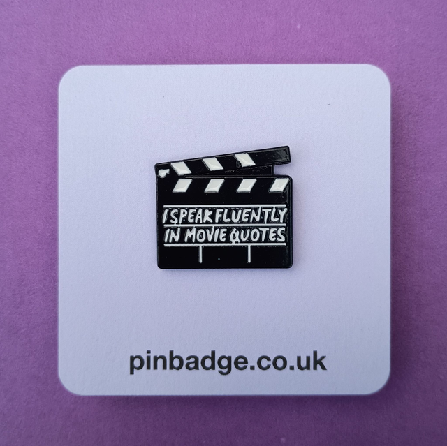 I speak fluently on movie quotes