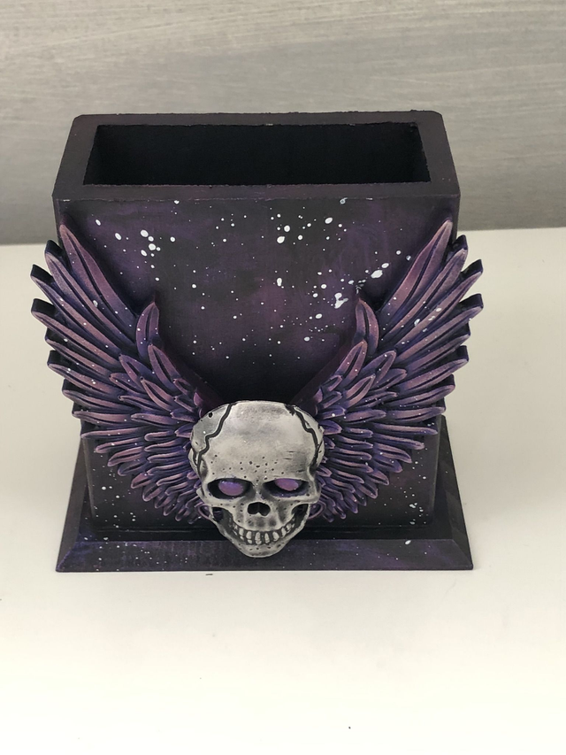 Pot Angel Wings Purple Pink