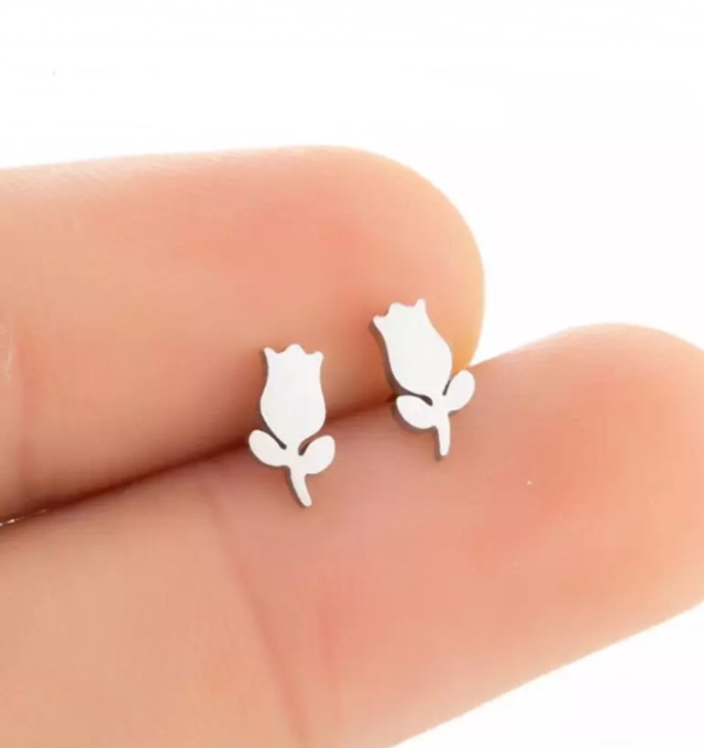Mini Flower Stud Earrings