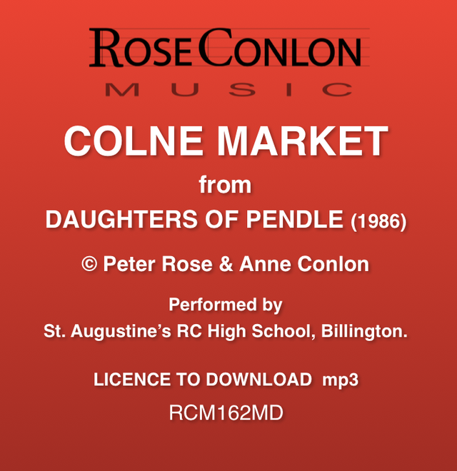 COLNE MARKET  RCM162MD  from Daughters of Pendle by Peter Rose &amp; Anne Conlon