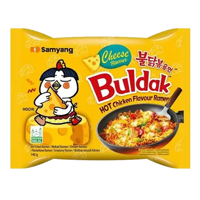 SAMYANG Buldak Ramen Cheese Flavour 140g