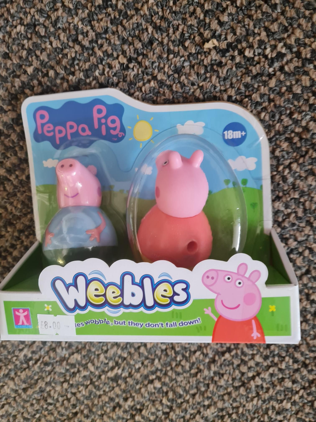 PEPPA PIG WEEBLES 2 PACK 