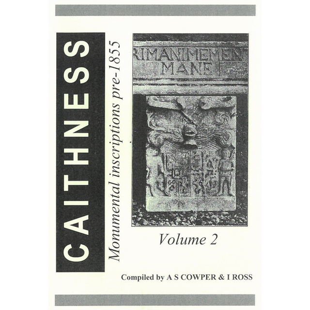 Caithness Monumental Inscriptions, Volume 2
