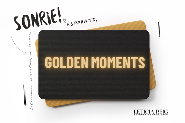 GOLDEN MOMENTS - TARJETA REGALO