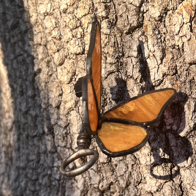 Clé Lumos - Orange irisé