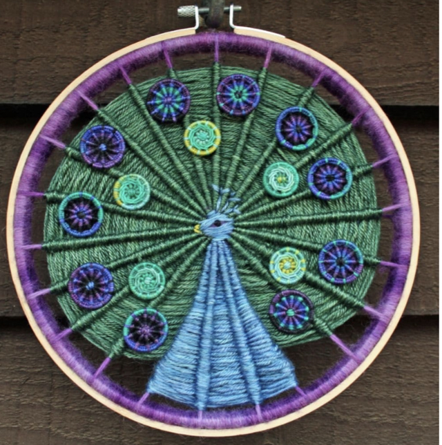 Hoop Art Dorset Button workshop