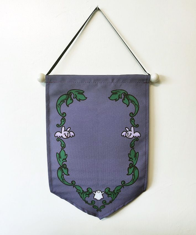 Bats and Ghosts Pin Display Pennant