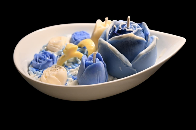 Bougies Goutte Fleurie – Édition Spéciale Mariage