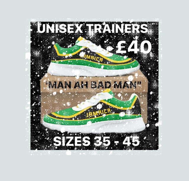 🇯🇲 NMIA WHITE SOLE ‘MABM’ TRAINERS