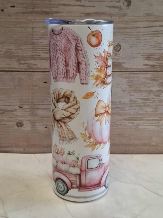 Gourde canette automne