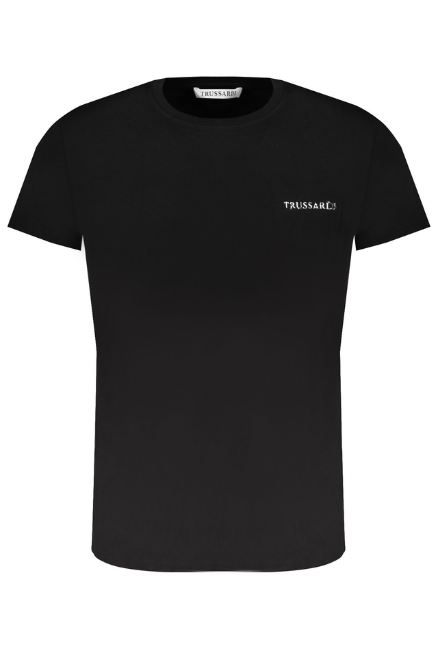 TRUSSARDI T-SHIRT MANICHE CORTE UOMO NERO