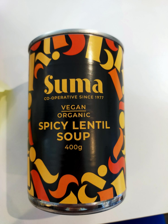 Suma Organic Spicy Lentil Soup 400g 13229
