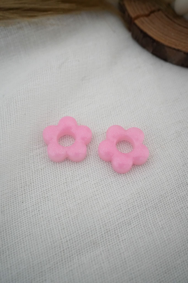 Moyennes pampilles fleurs roses