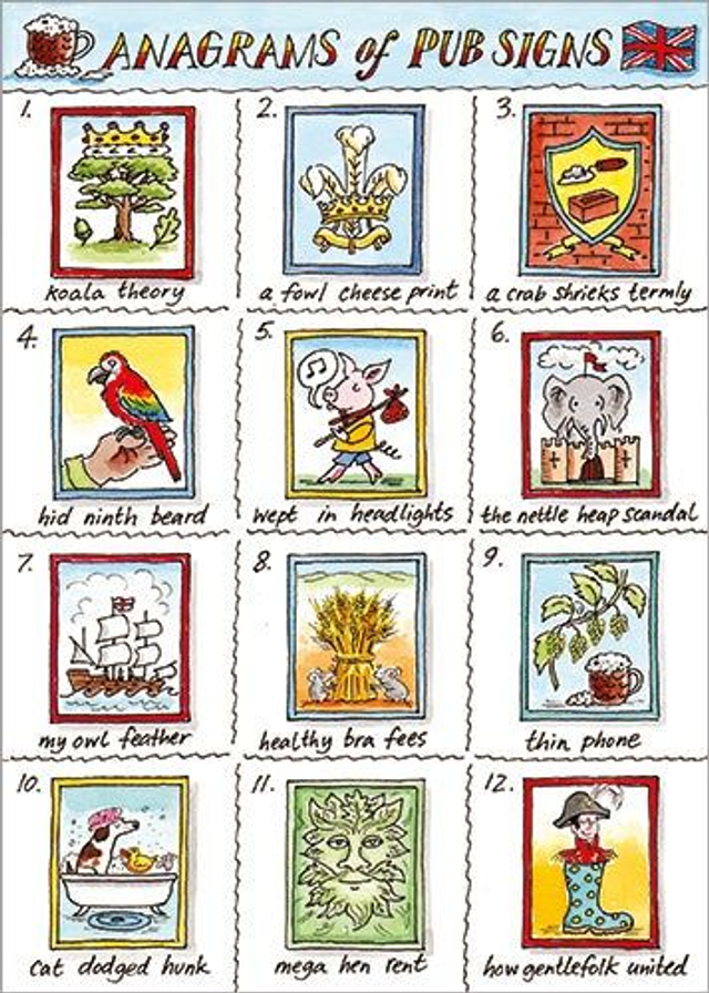 Pub Anagrams