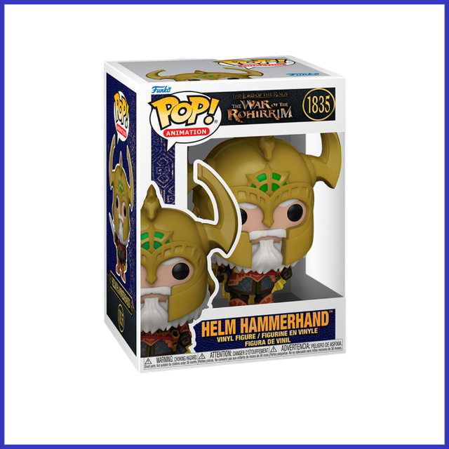 POP figure The Lord of the Rings The War of the Rohirrim Helm Hammerhand #1835