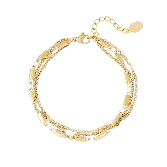 Armband driedubbel klassiek 