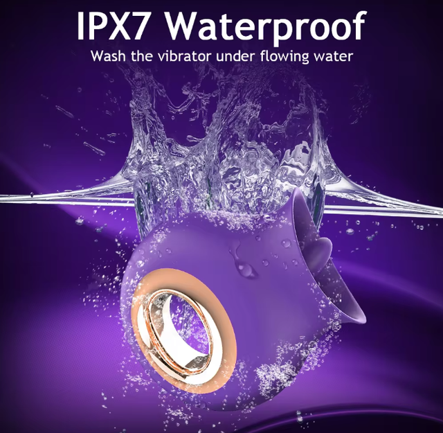 Vibrador de lengua para lamer el clítoris para mujer, 9 velocidades