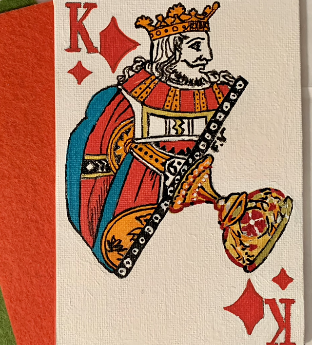 Roi de carreau ♦️coupé