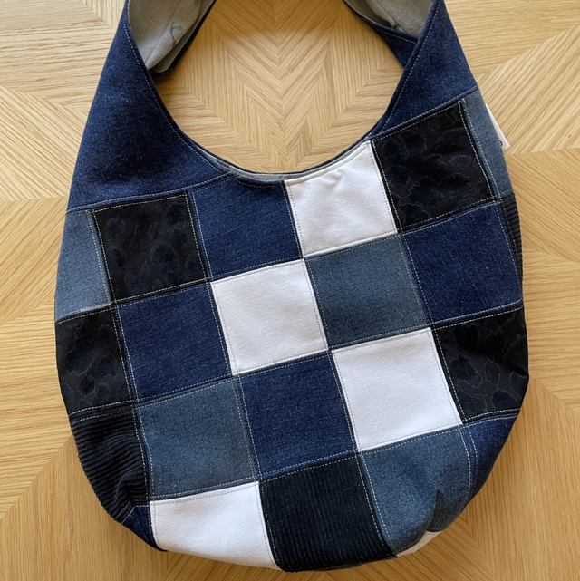 Domino hobo bag