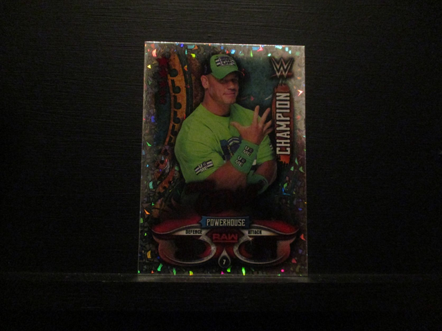 John Cena - Champion Slam Attax Live Original Trading Card #7