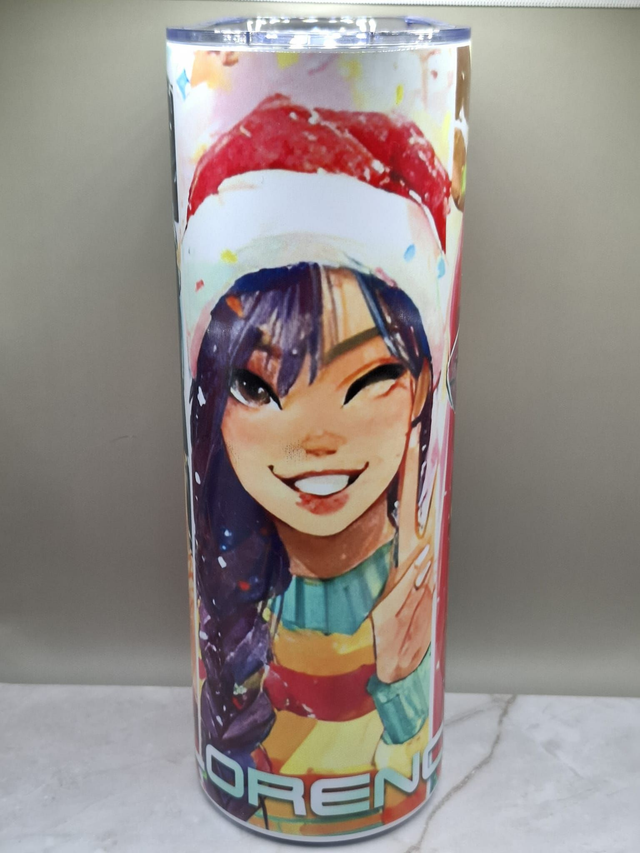 Gourde canette personnalisable inspiré Demon Hunters