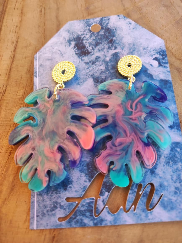 Boucles &#039;Tropical Marble&#039;