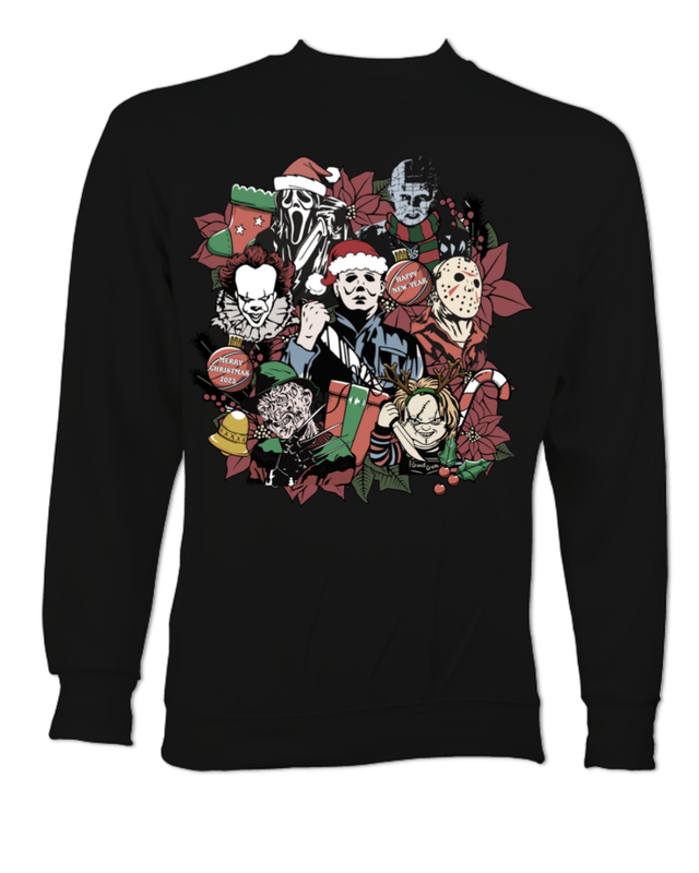 Horror Icons Christmas Jumper