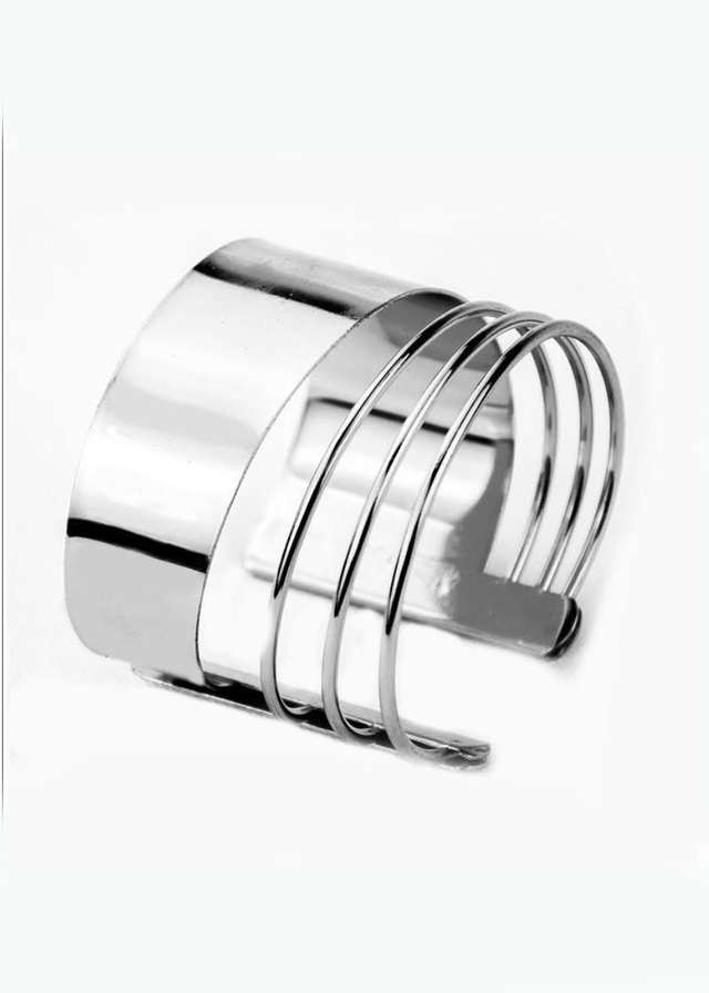 Bracelet de Manchette Boheme Argent