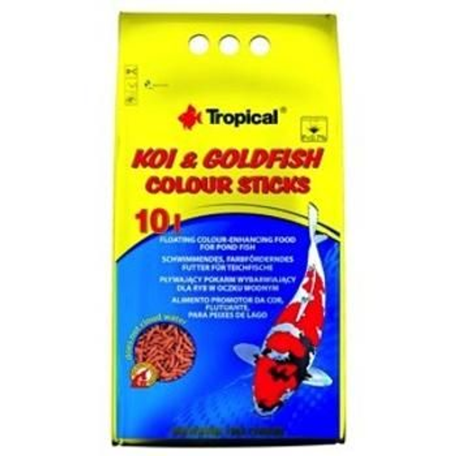 Koi &amp; goldfish colour sticks 10l