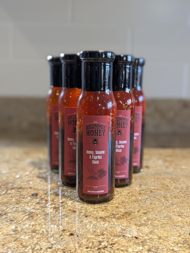 Honey, sesame &amp; Paprika Glaze 