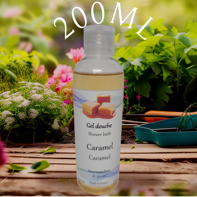 Gel douche senteur Caramel