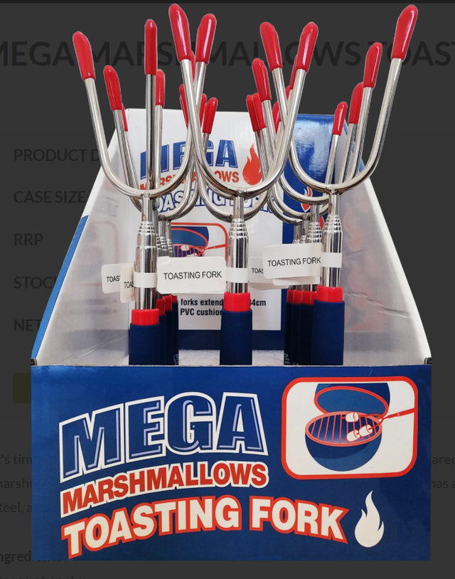 Marshmallow Toasting Fork 